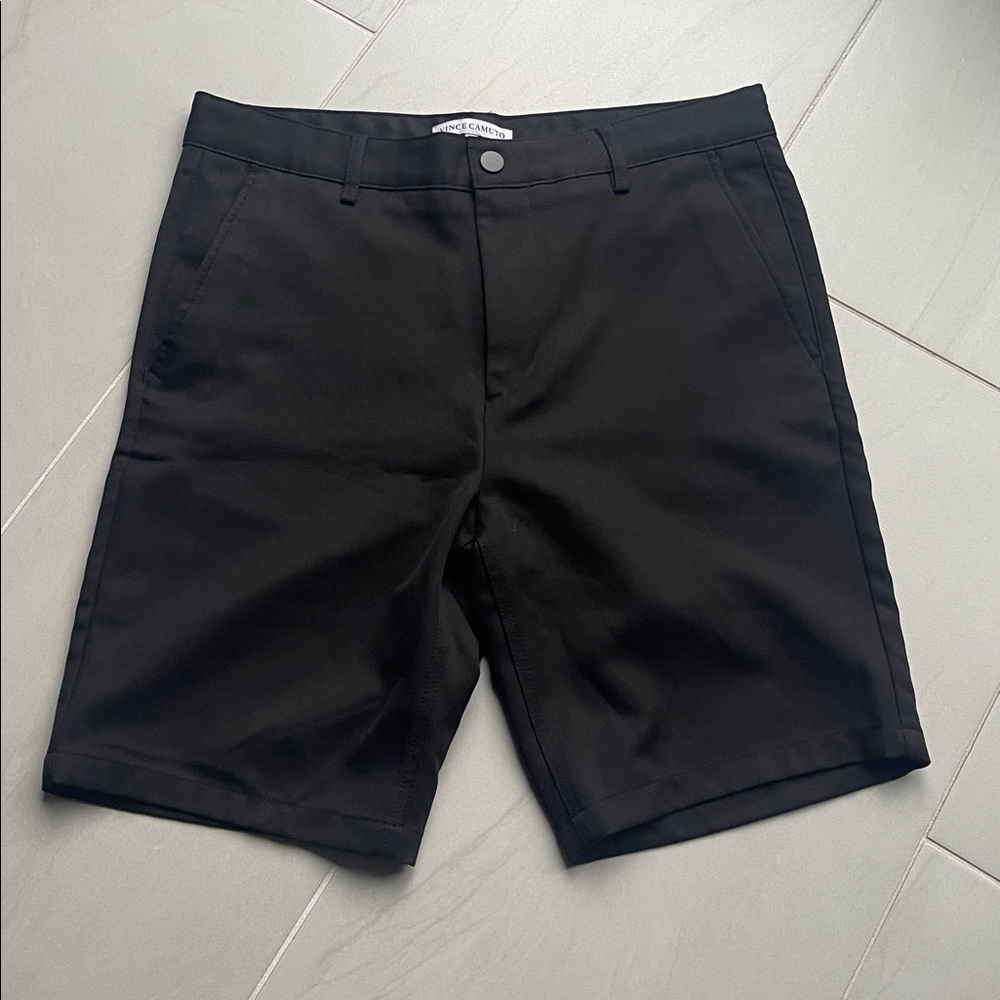 Vince Camuto mens Black shorts